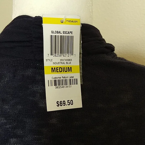 🆕 Style&Co Open Front Cardigan - Picture 8 of 10